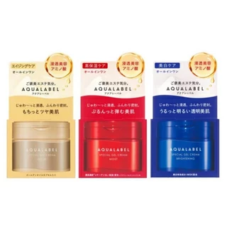 (MẪU MỚI) KEM DƯỠNG DA  AQUALABEL SHISEIDO NHẬT BẢN (LỌ 90GR) - DƯỠNG ẨM, DƯỠNG TRẮNG VÀ CHỐNG LÃO HÓA CHO DA