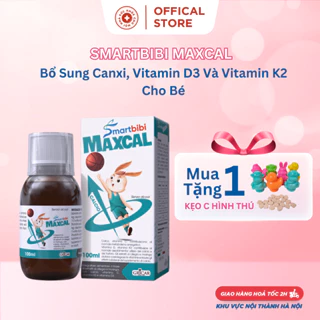 Smartbibi Maxcal.Bổ Sung Canxi,Vitamin D3k2 Giúp Hấp Thu Canxi Xương Răng Chắc Khỏe