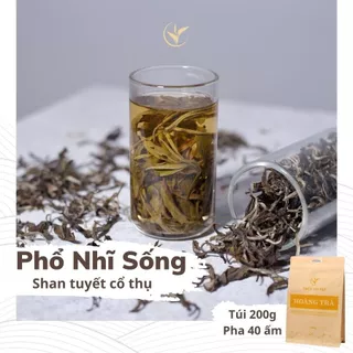 Trà Phổ Nhĩ Sống Rời - Hoàng Trà Shan Tuyết Cổ Thụ Thiện Tài Trà Cổ Thụ Hà Giang Một Tôm Một Lá Túi 2 Lạng