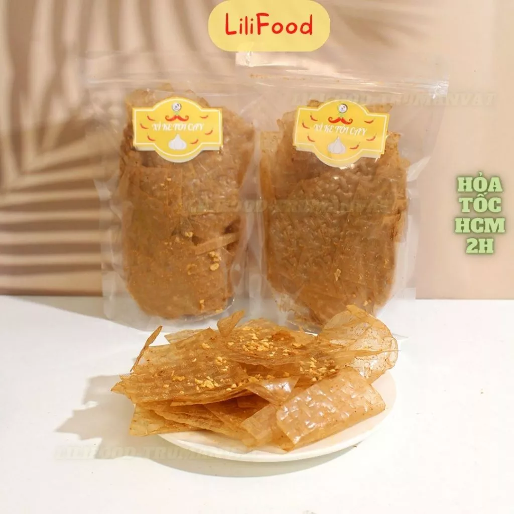 Bánh Tráng Xì Ke Cay - Bánh Tráng Muối Nhuyễn Xì Ke Siêu Ngon - Lilifood Trùm Ăn Vặt