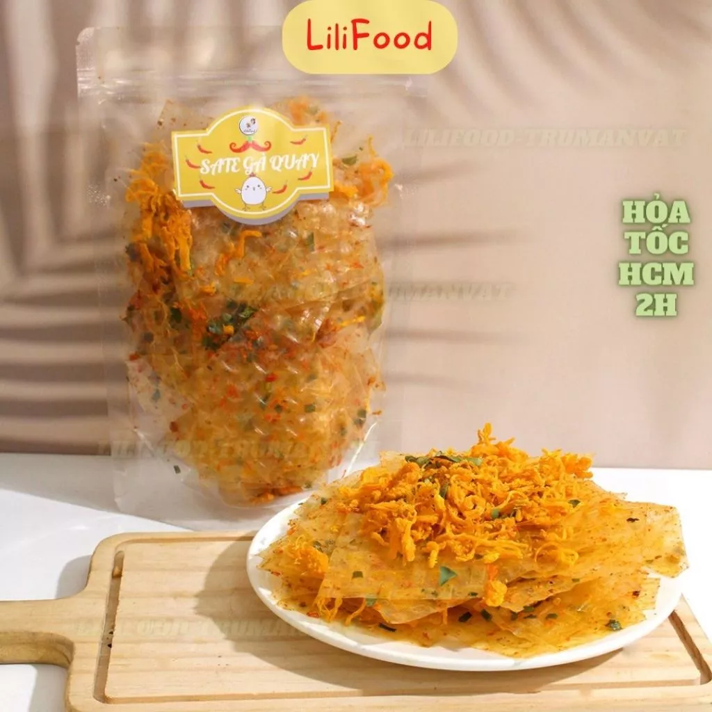 Bánh Tráng Tây Ninh- Bánh Tráng Miếng Trộn Sa Tế Gà Quay/Trứng Muối Hoàng Kim Siêu Cay Siêu Ngon - Lilifood Trùm Ăn Vặt