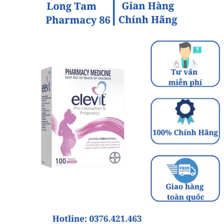 Elevit - Viên Uống Vitamin Tổng Hợp Dành Cho Bà Bầu ( Hộp 100v)