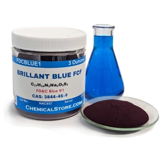 MÀU THỰC PHẨM BRILLIANT BLUE FCF - TẠO MÀU XANH DƯƠNG TRONG THỰC PHẨM - 50gram