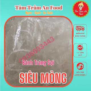 1kg BÁNH TRÁNG SỢI SIÊU MỎNG KHÔNG ĐẦU CỨNG