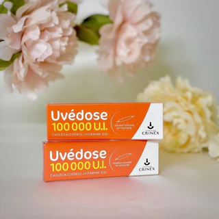 [DATE MỚI ] Vitamin D3 liều cao Pháp Uvedose 100000 UI ống 2ml cho bé từ 18 tháng tuổi