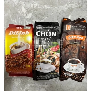 COMBO 3 Loại Cà Phê ( Di Linh + Chồn + Điều Hòa= 1.5KG ) Trộn Với nhau Thơm NGon Đậm Vị