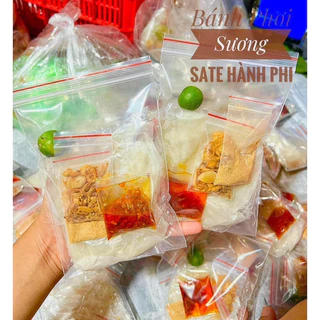 [9k khi mua 5 bịch] BÁNH TRÁNG PHƠI SƯƠNG SATE HÀNH PHI