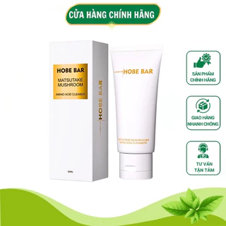 Sữa Rửa Mặt Hobe Bar 50ml Chính Hãng Srm Mini Nam Nữ Kiềm Dầu Sạch Sâu Dịu Nhẹ Loại Bỏ Tế Bào Da Chết Dưỡng Ẩm Sáng Da