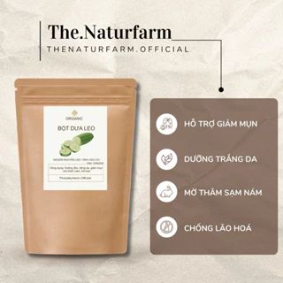 Bột dưa leo nguyên chất Naturfarm [ 300GR ] giúp sáng da, dưỡng ẩm, mờ thâm, giảm mụn
