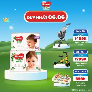 Tã quần/dán Huggies Siêu Cao Cấp Platinum Nature Made size quân M58/L44/XL38/XXL26 size dán NB60/S82/M64/L54/XL44.....