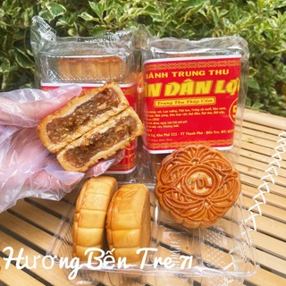 Bánh Trung Thu Tân Dân Lợi Thập Cẩm Mặn/Cây 4 bánh tổng 500g/ Không trứng muối - Đồ ăn vặt