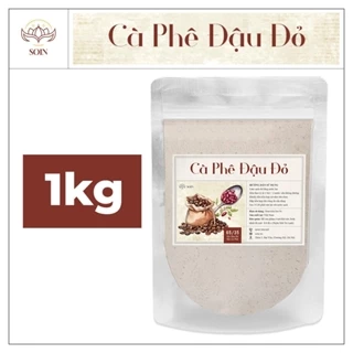 Bột Đậu Đỏ Cà Phê [ 1KG ] , Bột Ủ Trắng, Giảm Thâm Cho Mặt Và Body 100% Organic - SOIN