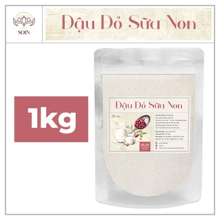 Ủ trắng đậu đỏ sữa non [ 1KG ] tẩy da chết làm trắng sáng da,cấp ẩm làm sạch sâu cho mặt và body - SOIN