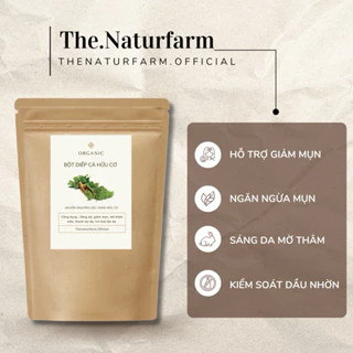 Bột Diếp Cá nguyên chất sấy lạnh Naturfarm [ 100GR ] Mặt nạ diếp cá hữu cơ giảm mụn, trắng da, mờ thâm