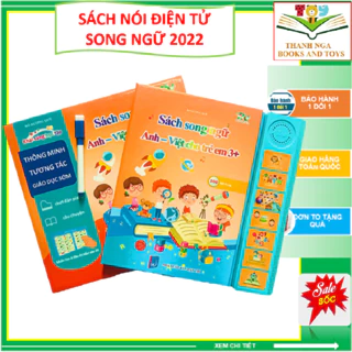[Phiên bản đặc biệt] Sách Nói Điện Tử Song Ngữ Anh- Việt Giúp Trẻ Học Tốt Tiếng Anh cho bé
