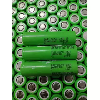 Pin 18650 Samsung 25R - 2500mAh xả cao 10C 20A tháo khối