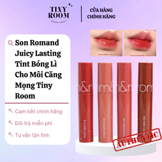 Son Romand Juicy Lasting Tint Bóng Lì Cho Môi Căng Mọng Tiny Room