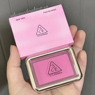 (AUTH CÓ BILL) Phấn Má Hồng 3CE New Take Face Blush Fullsize 4.5g