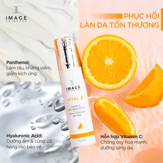 Serum Giảm Kích Ứng, Làm Dịu Da Và Chống Oxy Hóa Cho Da Image Vital C Hydrating Anti-Aging Serum 50ml