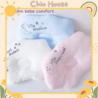 Gối lõm mây cho bé sơ sinh Bebe Comfort chống méo bẹt đầu