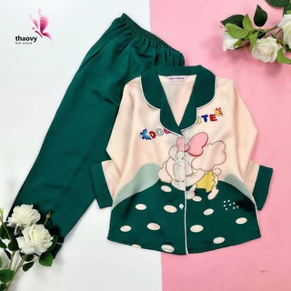 Đồ Ngủ Dành Cho Bé 10-50 Kg Đồ Bộ Pijama Đồ Ngủ Cho Bé-Thaovy kids