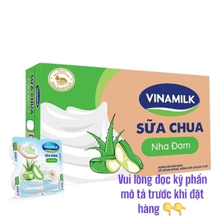 Thùng Sữa chua ăn Vinamilk vị nha đam - 48 hộp x 100g