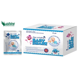 Gạc Rơ Lưỡi Baby Shark, Làm Sạch Và Bảo Vệ Răng Miệng Cho Bé