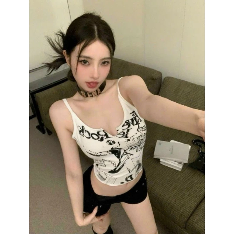 Áo 2 DÂY NHÚNG NGỰC sexy QT nữ alohashop91