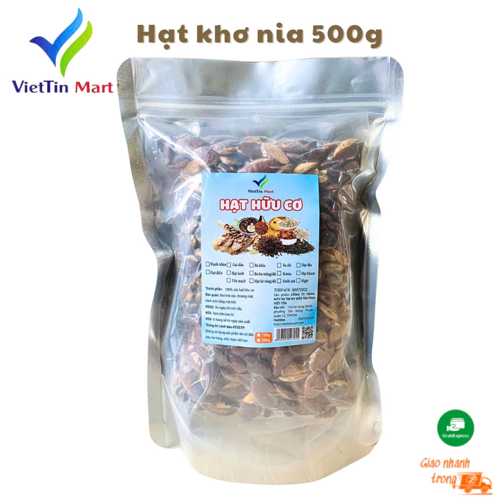 Hạt Khơ Nia Đặc Sản Tây Nguyên Viettin Mart 500g