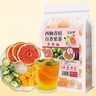 Trà Detox Trà Quất Xanh Chanh Dây Cam Xanh Thanh Nhiệt - Ăn Vặt 492