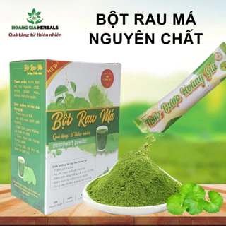 Bột Rau Má Nano Sấy lạnh Nguyên Chất, Thanh nhiệt, giải độc cơ thể, mụn nhọt, thâm nám 15 stick x3gr