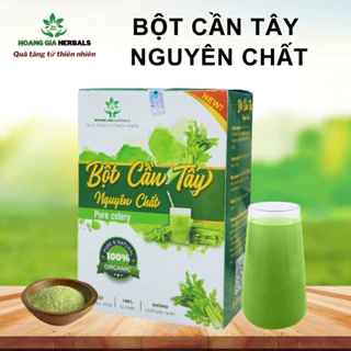 Bột Cần Tây Nguyên Chất, Giảm cân, Hỗ Trợ Tiêu Hóa, Ngăn ngừa đột quỵ, Trẻ hóa làn da, 3gr x 15 gói