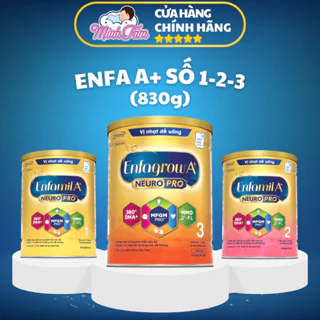 Sữa bột Enfamil / Enfagrow A+ NeuroPro HMO 1,2,3 (830g)