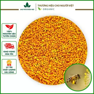 Phấn hoa rừng tự nhiên 100g, phấn hoa mật ong giúp làm đẹp da và tóc, dưỡng da mịn màng, chống lão hóa