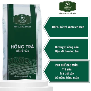 [Chính hãng] Hồng trà Lộc Phát gói 1kg (có tách lẻ)
