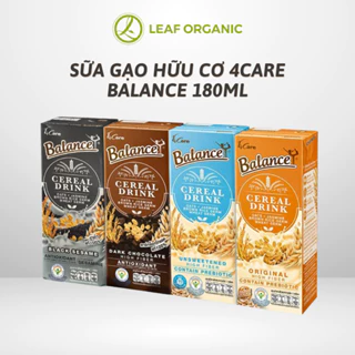 SỮA HẠT NGŨ CỐC THÁI LAN 4CARE BALANCE 180ML (Socola/ Mè đen/ Truyền thống/ Không đường)