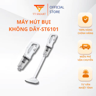 Máy Hút Bụi Không Dây Cầm Tay Lực Hút Mạnh Hệ Thống Lọc Bụi Sạc USB Suitu - TT SMART