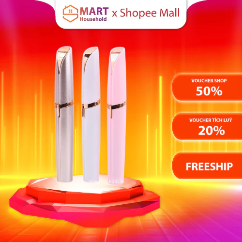 Bút tỉa lông mày Smart Gadgets -Máy tỉa lông mày làm đẹp cho chị em, - Bút kẻ sạc điện với lưỡi cạo 360 đa năng  HOT