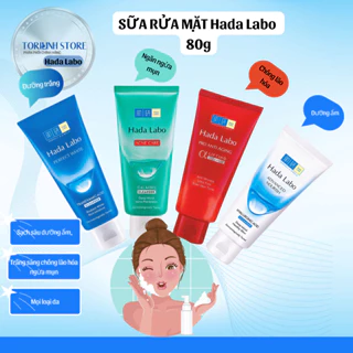 Sữa rửa mặt dưỡng ẩm tối ưu Hada Labo Advanced Nourish Cleanser 80g