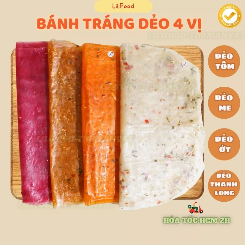 Bánh Dẻo Tôm Tây Ninh Phơi Sương Siêu Ngon LiliFood Size 500g/1kg