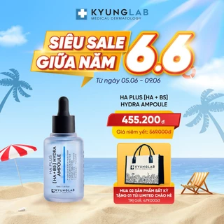 Serum HA B5 KyungLab HYDRA AMPOULE 50ml Tinh Chất Cấp Ẩm Chuyên Sâu Căng Bóng Trắng Da - FANK Beauty