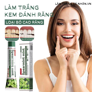 Kem đánh răng làm trắng răng loại bỏ cao răng hôi miệng tẩy ố vàng 100g làm trắng làm sạch răng làm mới hơi thở khử mùi