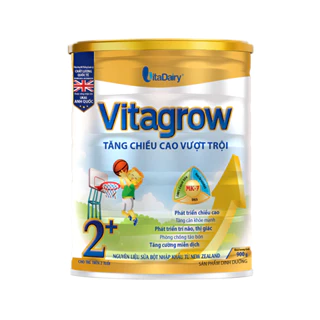 Sữa bột Vita grow 2+ 900g giúp bé tăng chiều cao - VitaDairy