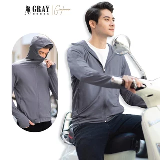 Áo chống nắng nam công nghệ Nhật Bản GRAYHOMME Ultral Dry có lỗ thông hơi chống tia UV SUN001