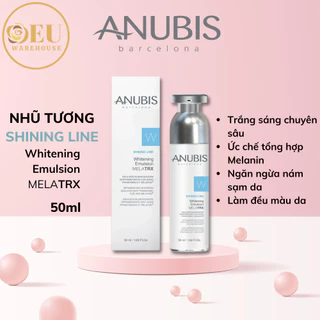 Nhũ Tương Dưỡng Trắng Sáng ANUBIS Shining Line Whitening Emulsion Melatrx 50ml Trắng Sáng Chuyên Sâu