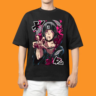 Áo thun Naruto - Uchiha Itachi (100% cotton, Hình in sắc nét, độc quyền)