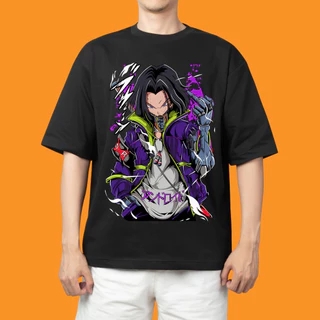 Áo thun Dragon Ball Android 17 (100% cotton, Hình in sắc nét, độc quyền)