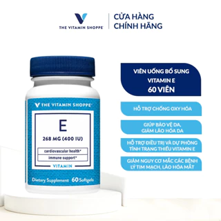 Thực phẩm bảo vệ sức khỏe E 268 MG (400 IU)