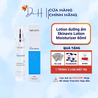 Lotion dưỡng ẩm Skinavis Lotion Moisturizer 60ml cho da dầu mụn, nhạy cảm