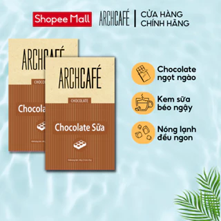 Combo 2 hộp Chocolate Sữa - Choco Sữa hoà tan Archcafé (Sô cô la) (hộp 12 gói x 20g)